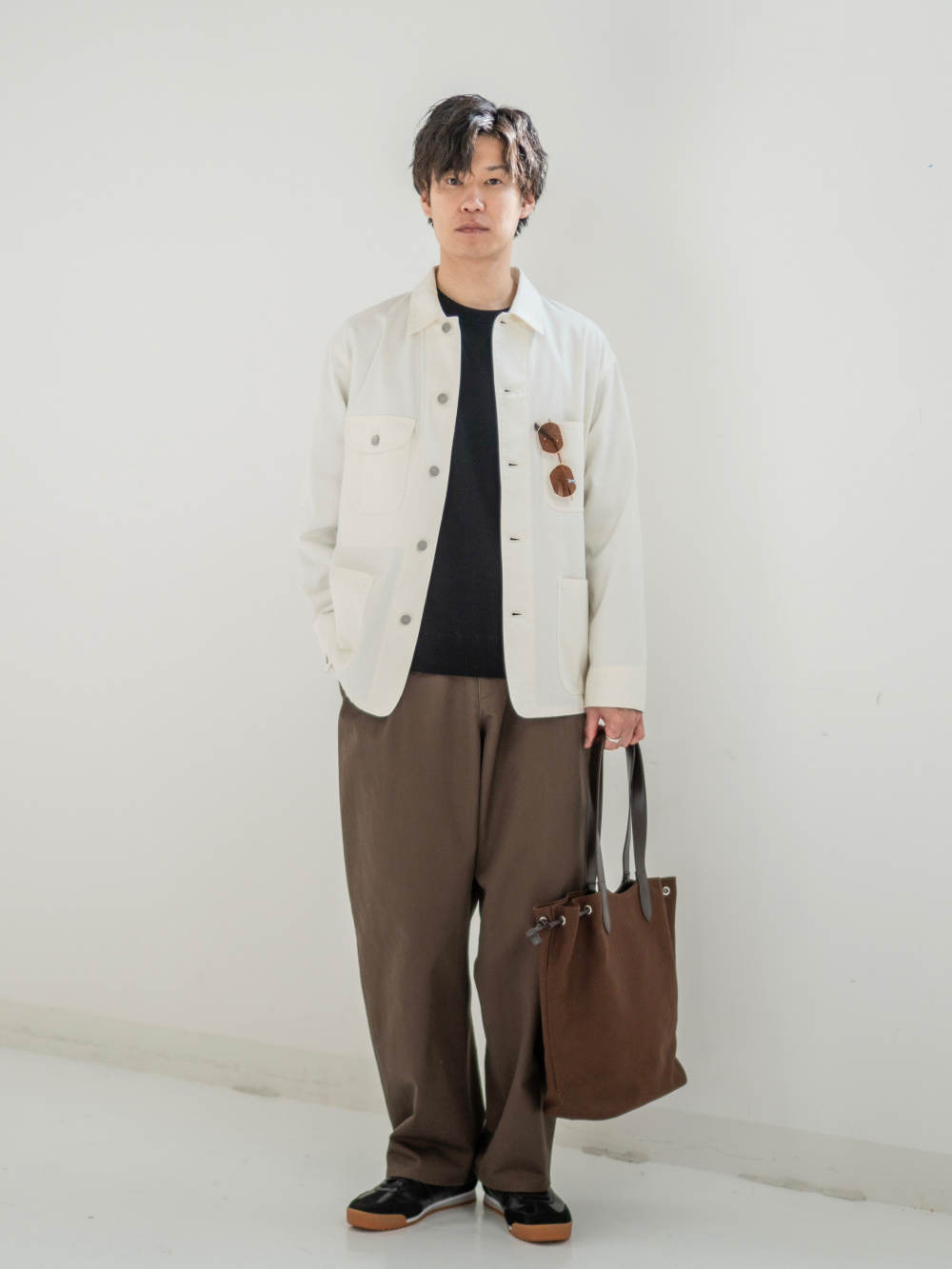 ミラノリブジャケット、バレルパンツ」の着用コーディネート| ユニクロ公式