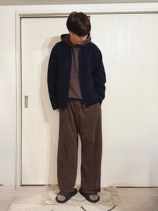 ニットフルジップジャケットのコーディネート・着用イメージ｜ユニクロ公式