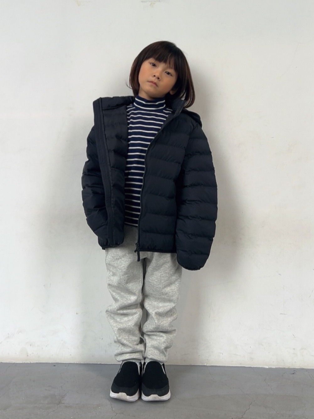 ボアスウェットパンツ、GIRLS ヒートテックコットンハイネックTシャツ