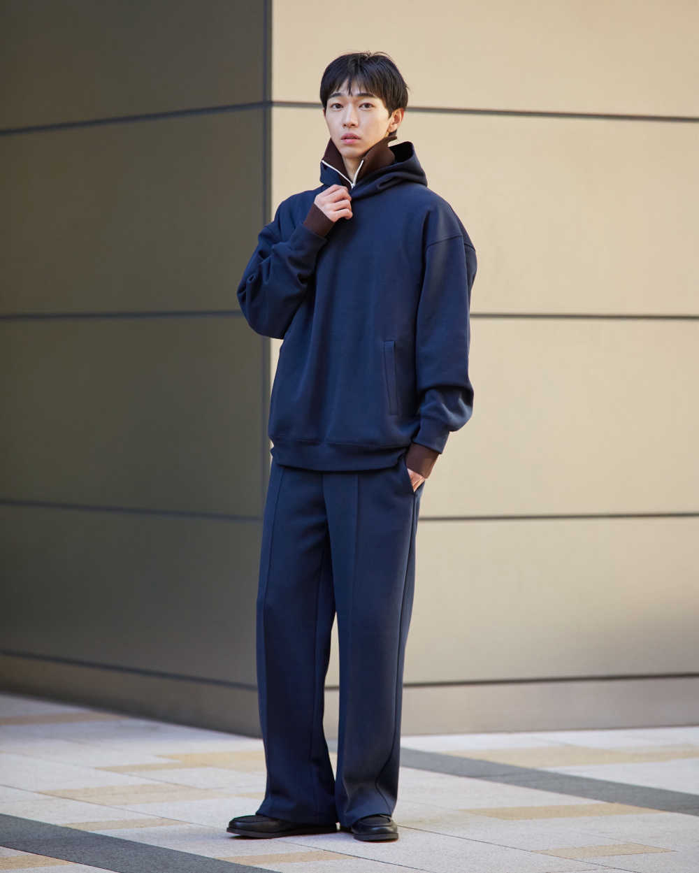 ミラノリブフルジップカーディガン」の着用コーディネート| ユニクロ公式