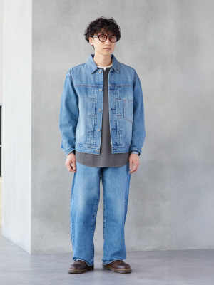 ユニクロ公式 | デニムトラッカージャケット