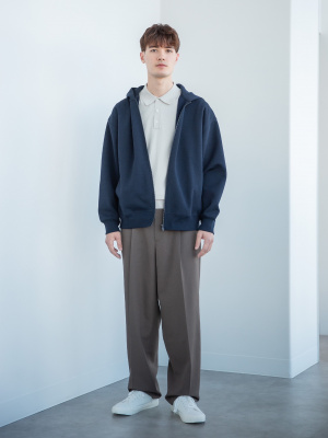 ユニクロ公式 | ウォッシャブルニットポロセーター半袖