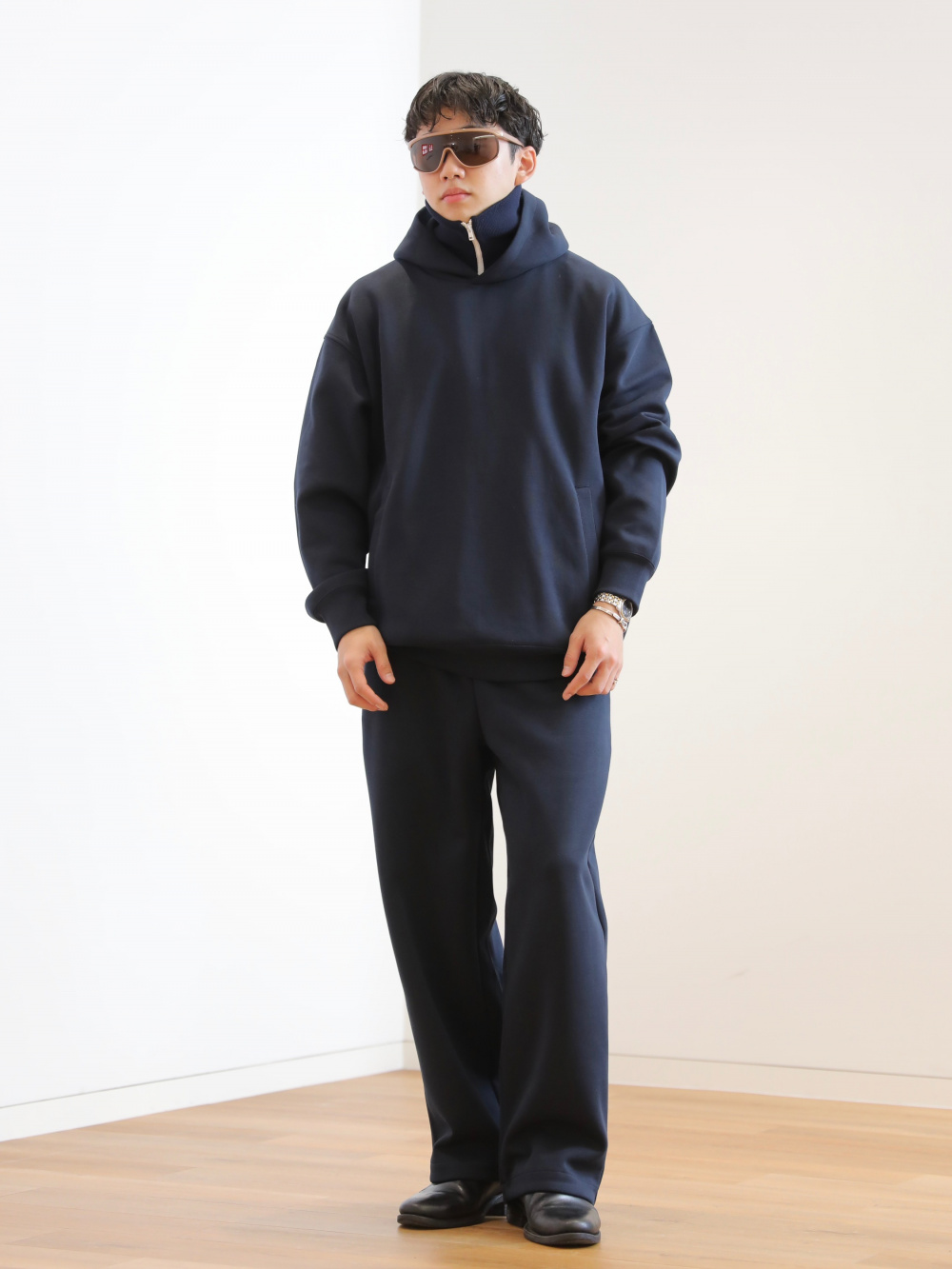 ミラノリブフルジップカーディガン」の着用コーディネート| ユニクロ公式