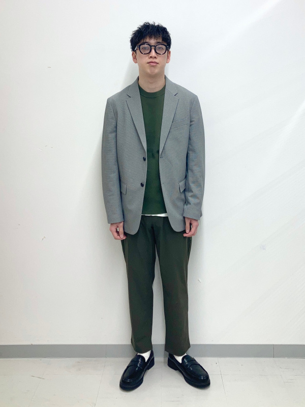 ドライカラークルーネックTシャツ、感動ジャケット/チドリの
