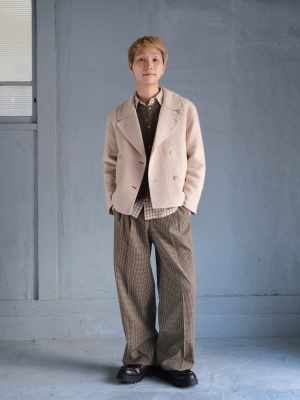 ユニクロ公式 | ダブルフェイスショートコートリラックスフィット