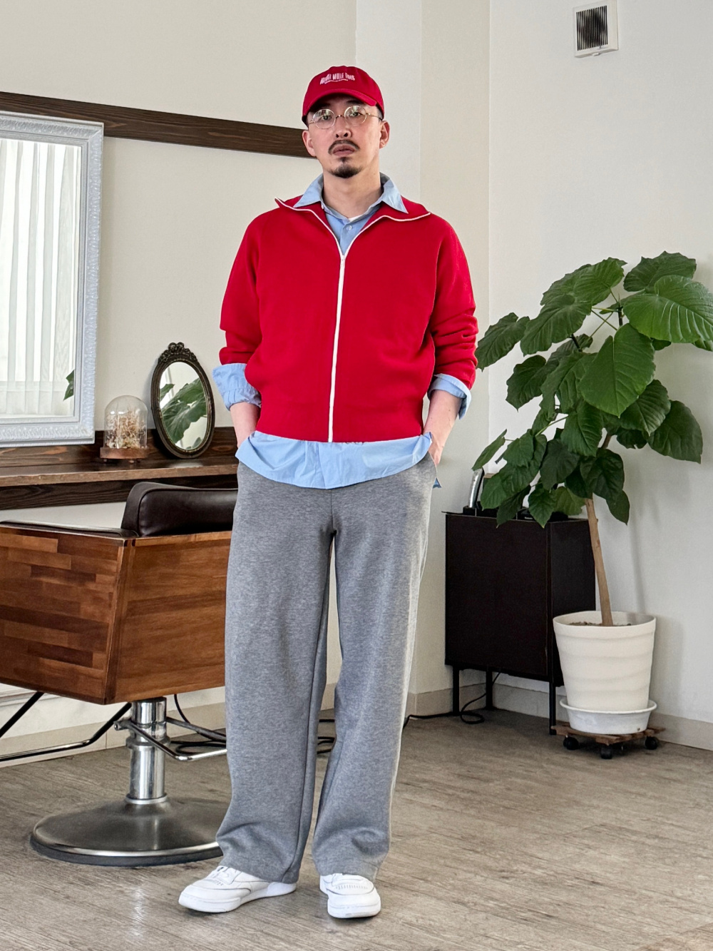 ミラノリブフルジップカーディガン」の着用コーディネート| ユニクロ公式