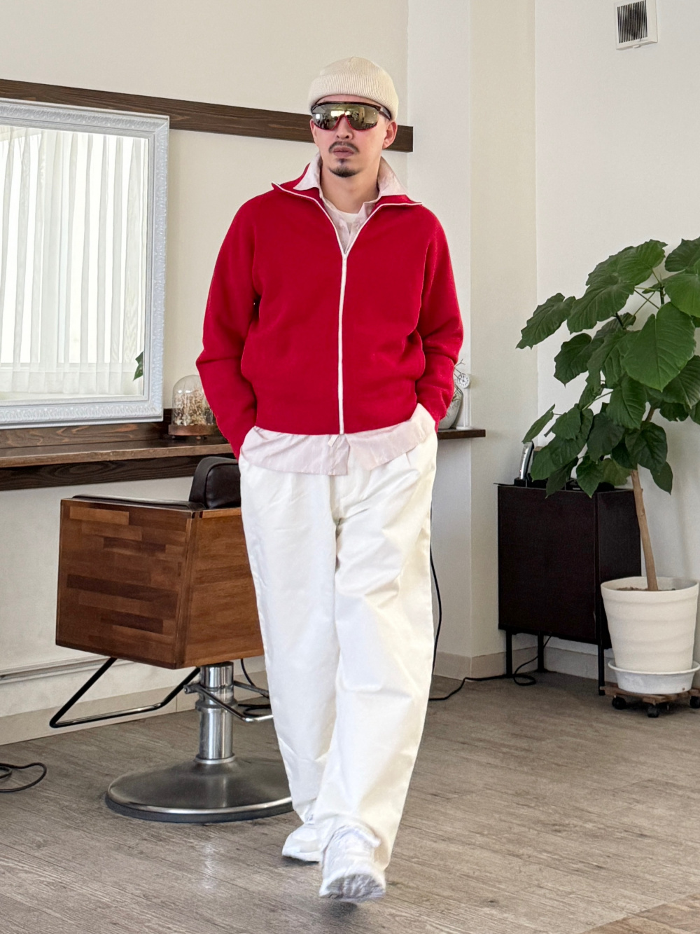 ミラノリブフルジップカーディガン」の着用コーディネート| ユニクロ公式