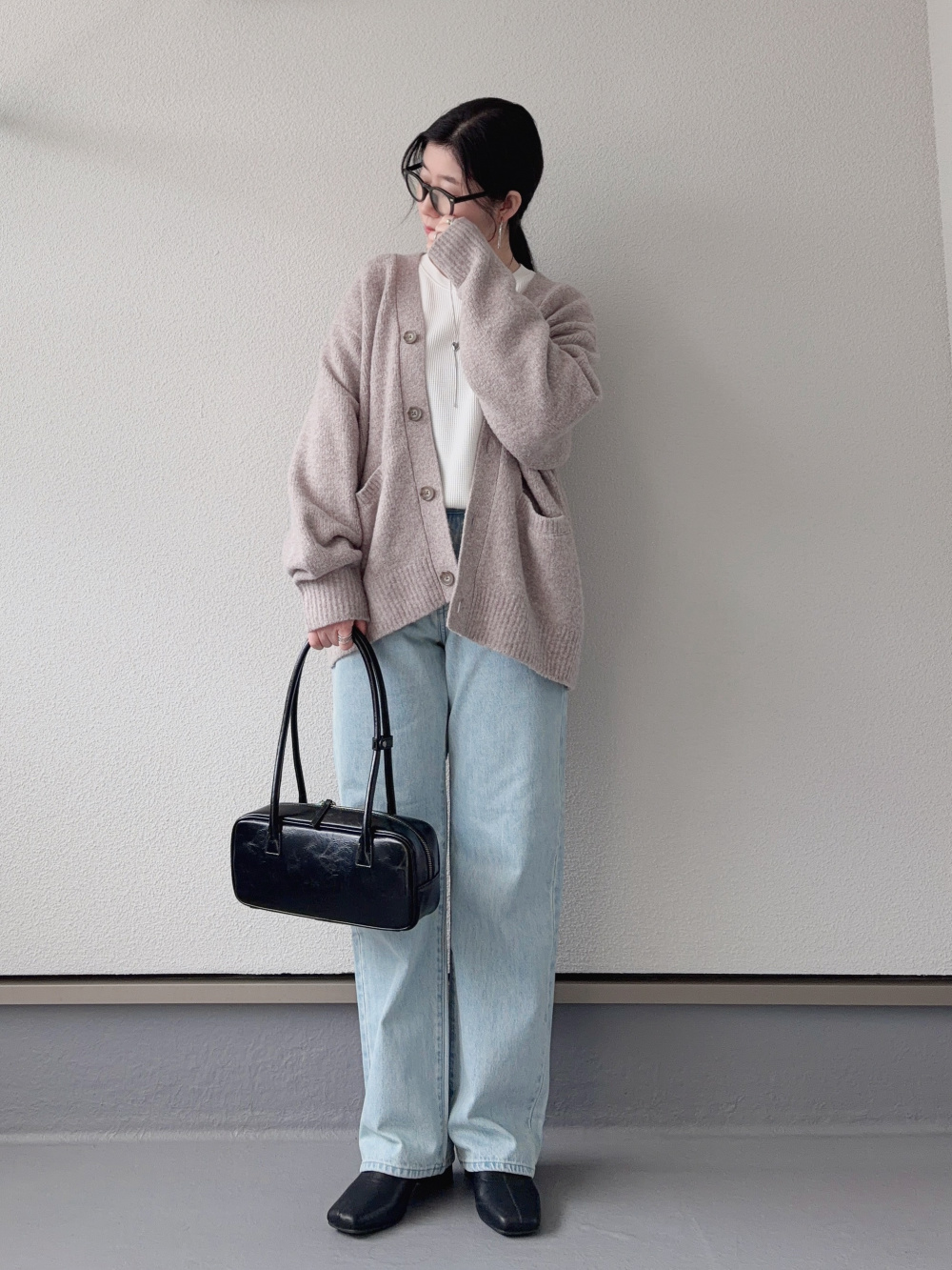 ワッフルT/長袖、カーゴパンツ」の着用コーディネート| ユニクロ公式