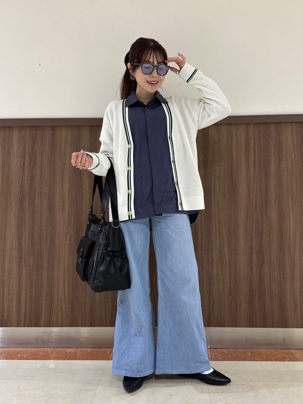 ドレープシャツ（レディース）の着用コーディネート一覧| ユニクロ公式