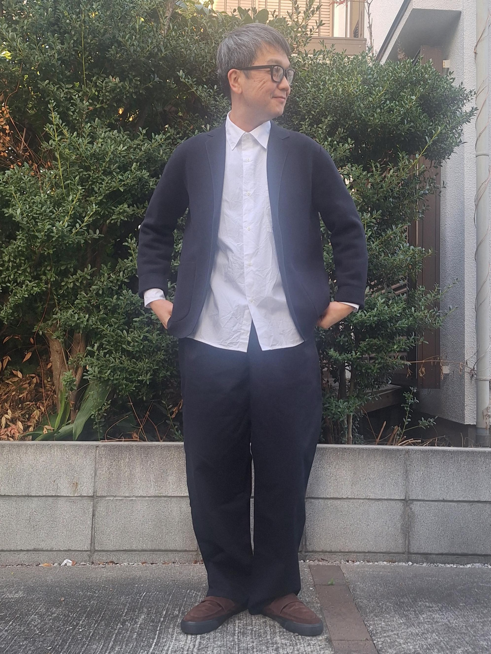 ミラノリブジャケット、バレルパンツ」の着用コーディネート| ユニクロ公式