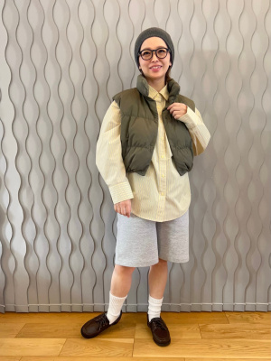 ユニクロ公式 | ダウンクロップドベスト