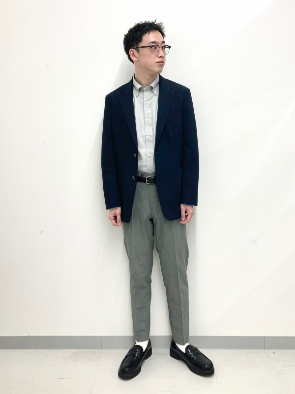 ユニクロ ＋J ネイビー ブレザー スラックス セット ユニクロ ＋J