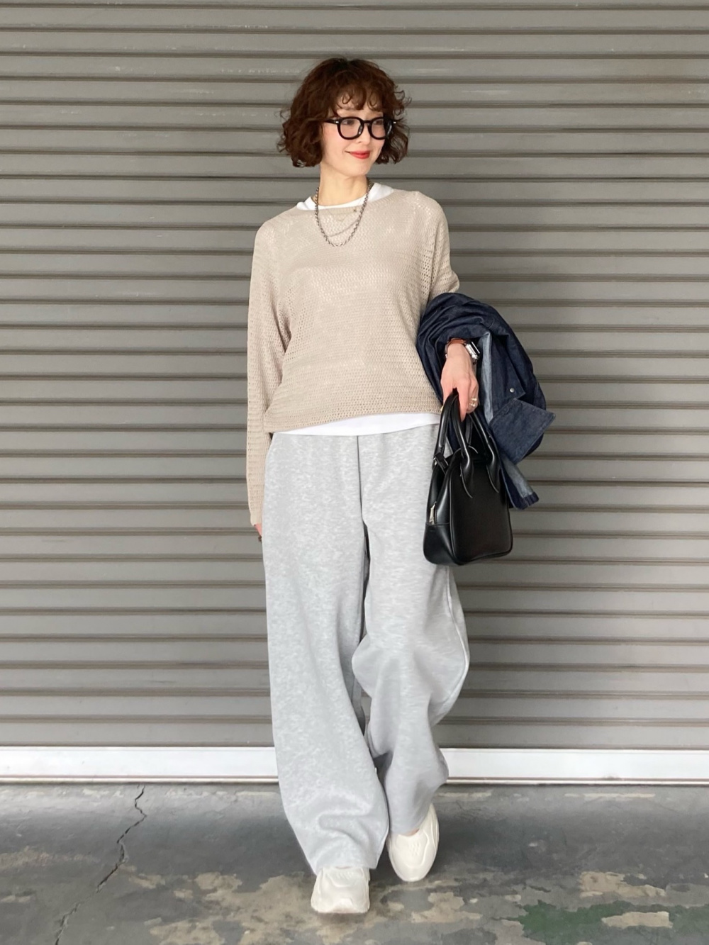 新品タグ付　UNIQLO＋J ドライスェットクルーネック ユニクロ公式 | ドライスウェットクルーシャツ（長袖）セットアップ