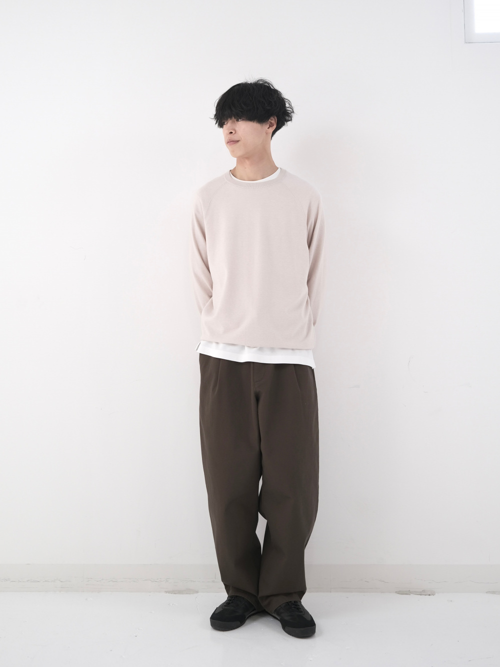 【新品】ミラノリブフルジップカーディガン UNIQLOC ベージュ XL ユニクロC ミラノリブフルジップカーディガン ベージュ L UNIQLOC