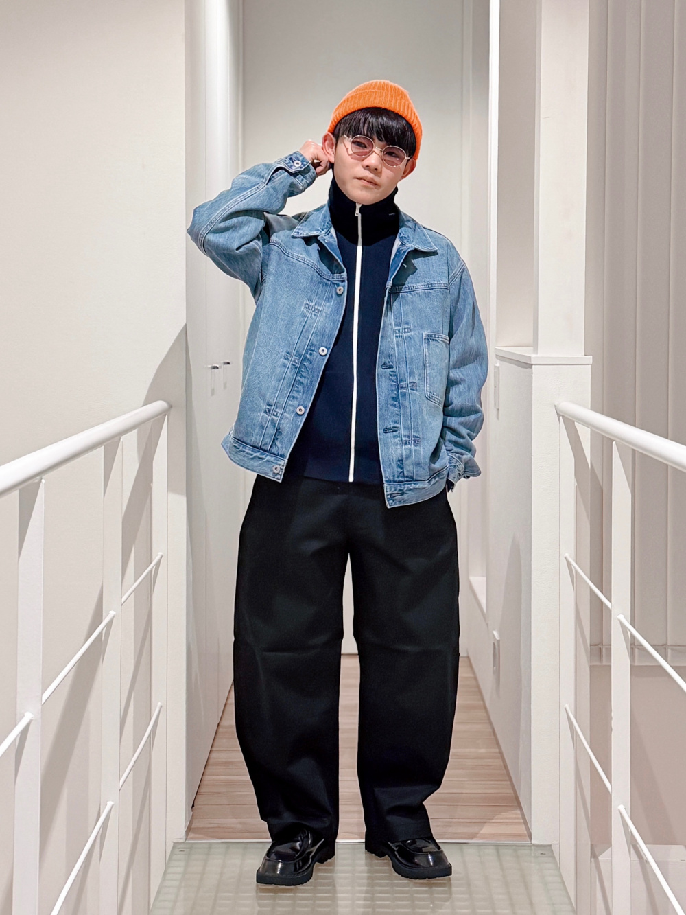 ミラノリブフルジップカーディガン」の着用コーディネート| ユニクロ公式