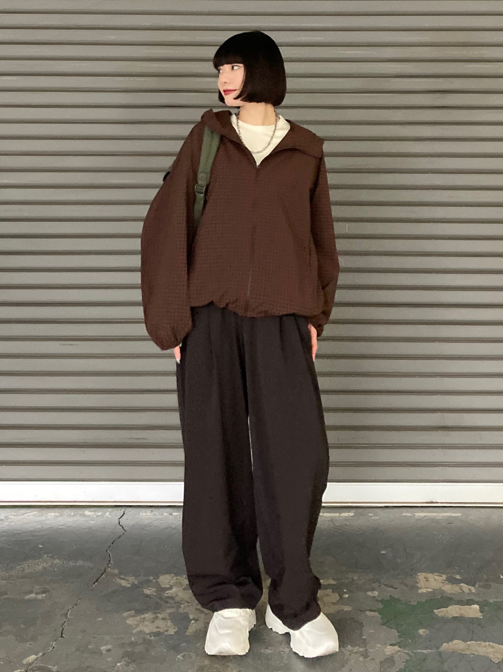 スウェットワイドパンツ、ヒートテックフリースタートルネックT」の