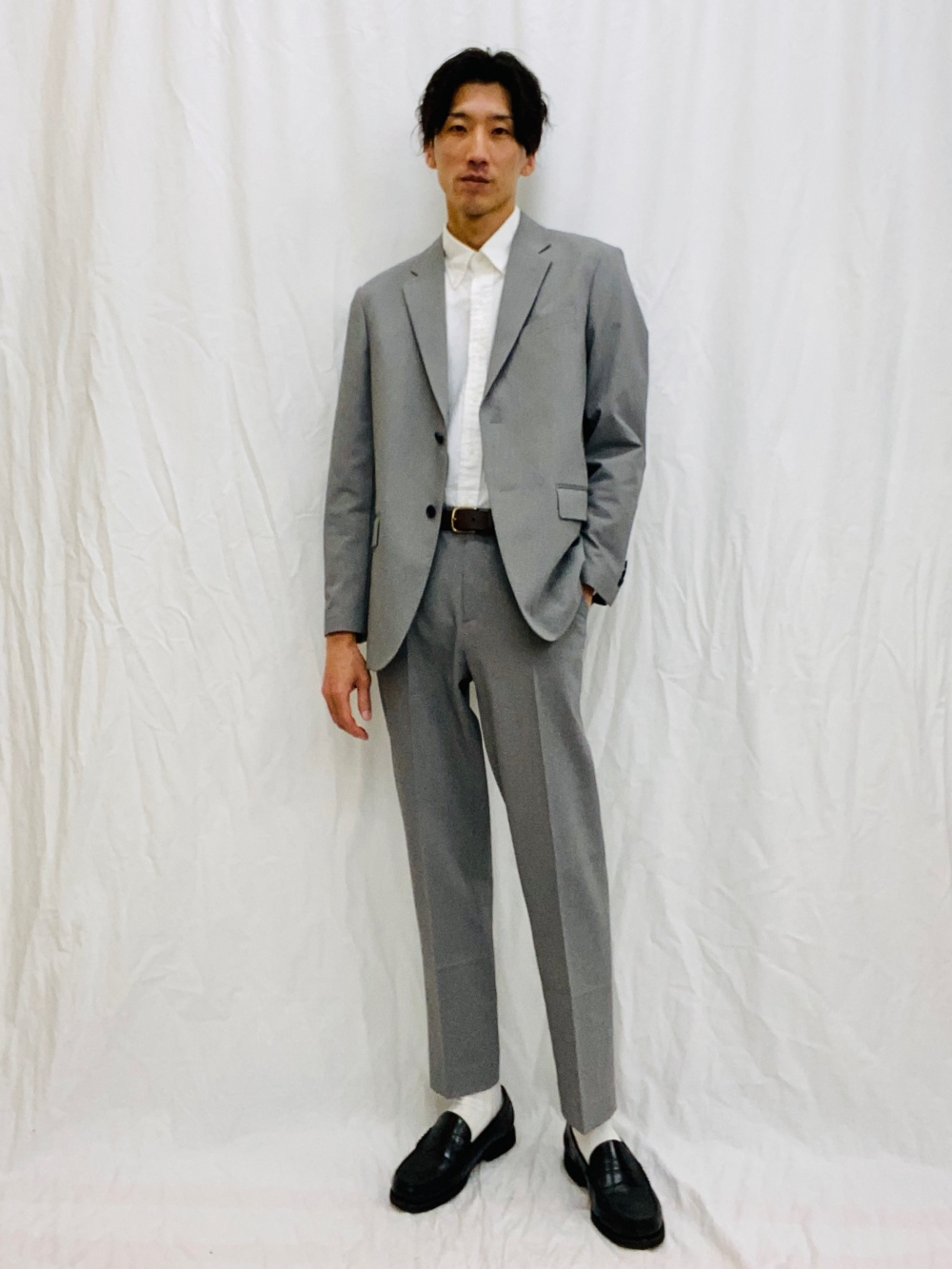 上下セット UNIQLO 感動ジャケット+感動パンツ 2024 チドリ L ユニクロ公式 | 感動ジャケット/チドリ(メンズ)