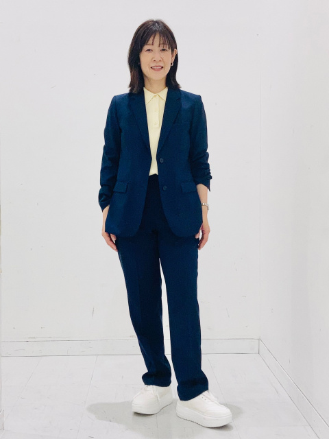 未使用級✨ユニクロ 感動ジャケット セットアップ 紺 XL レディース 25年製 感動セットアップのレディースコーディネート一覧｜ユニクロ公式