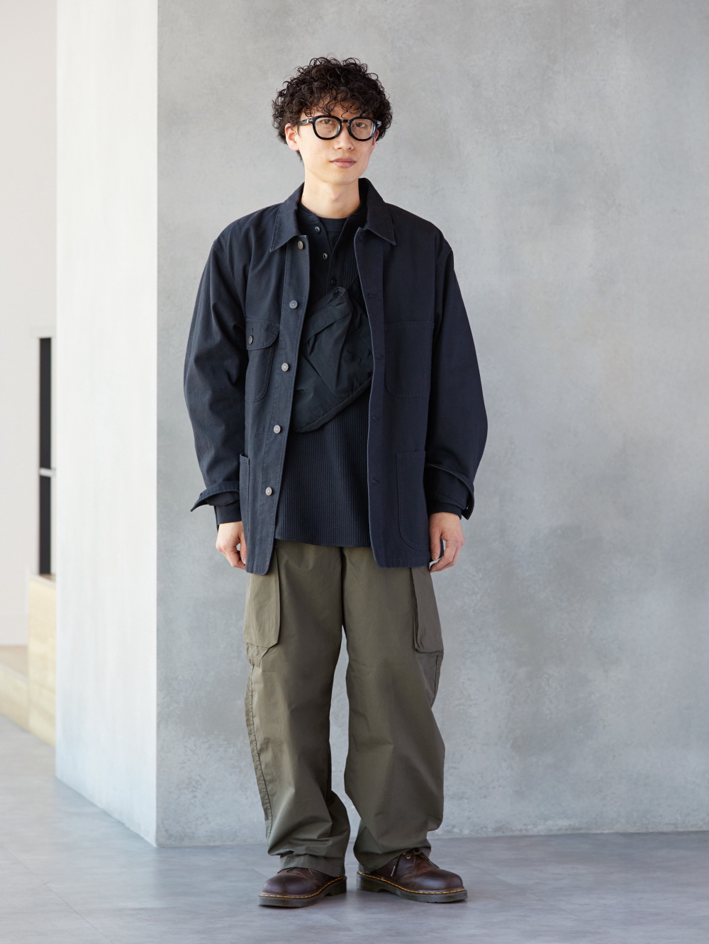 クルーネックTシャツ、ストレッチウールスリムジャケット/カスタム