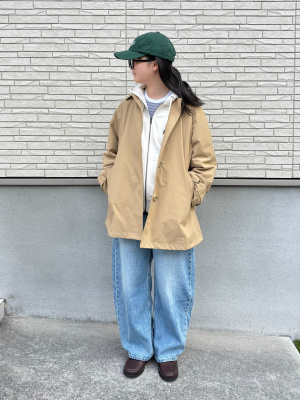 【新品】UNIQLO ステンカラーショートコートリラックスフィット ユニクロ公式 | ステンカラーショートコートリラックスフィット