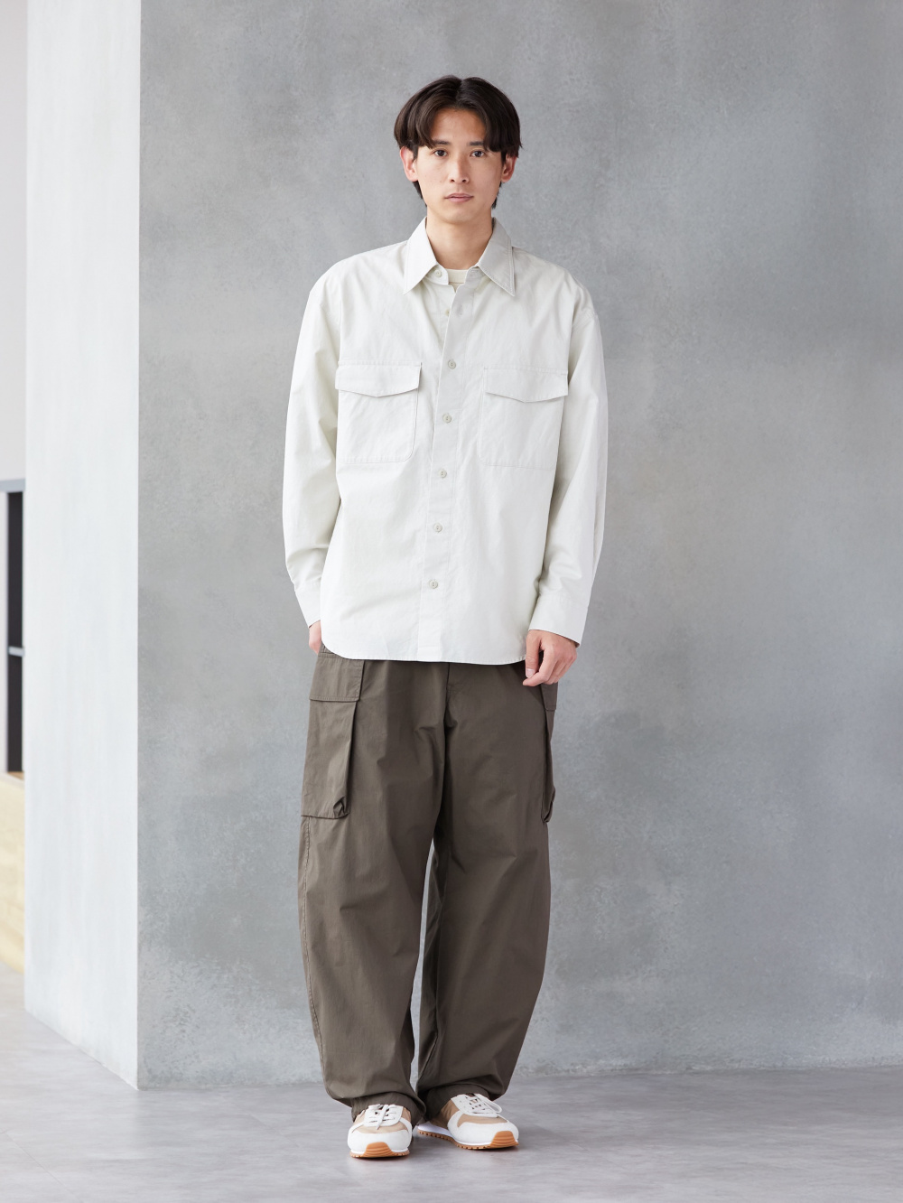 クルーネックTシャツ、ストレッチウールスリムジャケット/カスタム