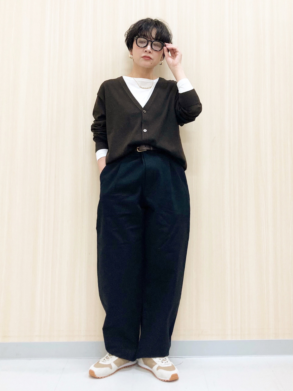   コットンミニケーブルクルーネックセーター ミニケーブル クルーネック セーター WMLRSWES6820889