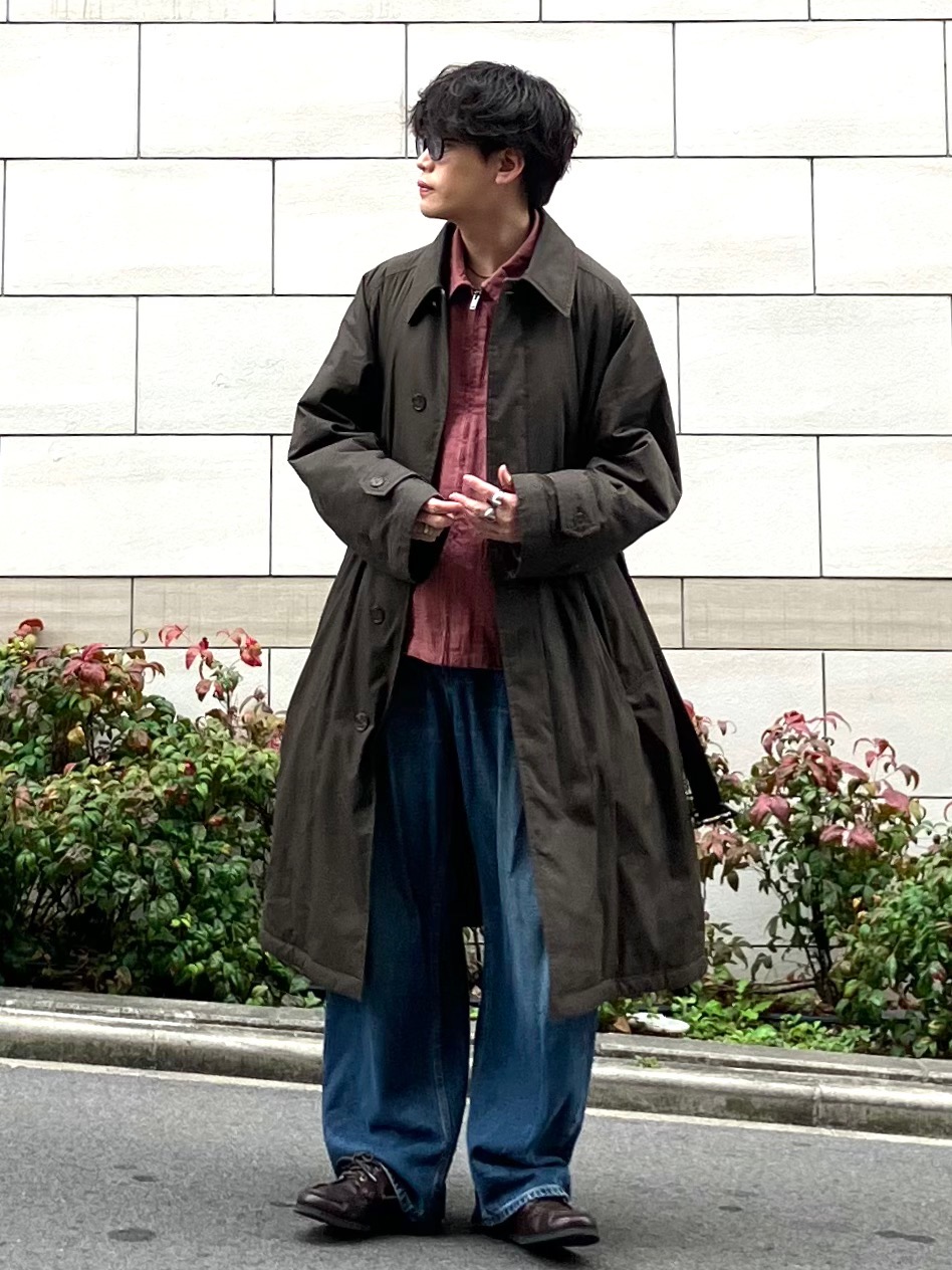 【極美品】Uniqlo U パデッドステンカラーコートM olive 極美品】Uniqlo U パデッドステンカラーコートM olive 【公式通販】