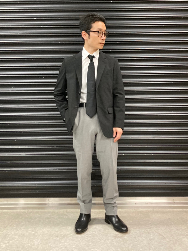 テーラードジャケット セットアップ可能、感動パンツ/チドリの