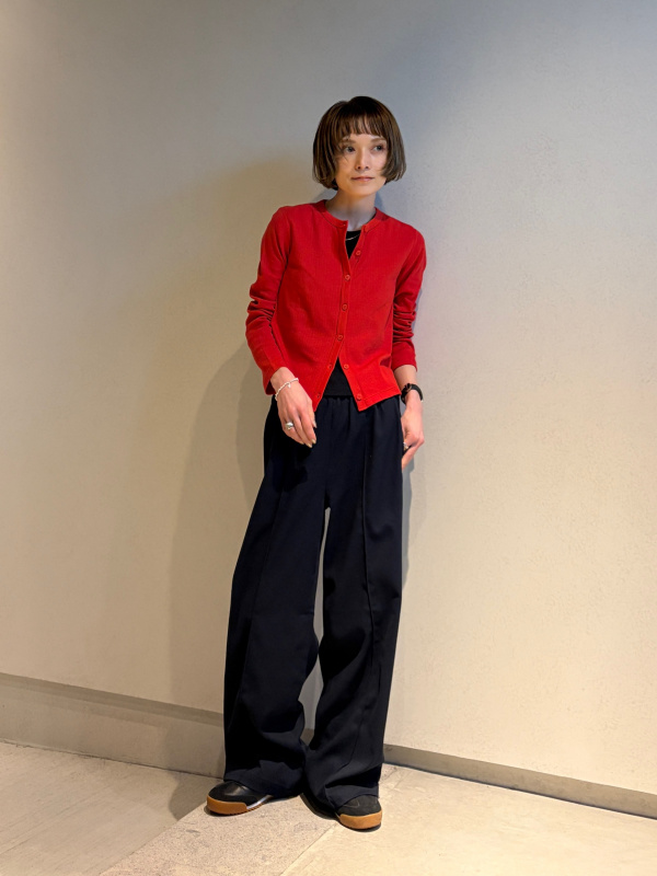 コットンブレンドジャケット、ロングシャツ/ノースリーブの