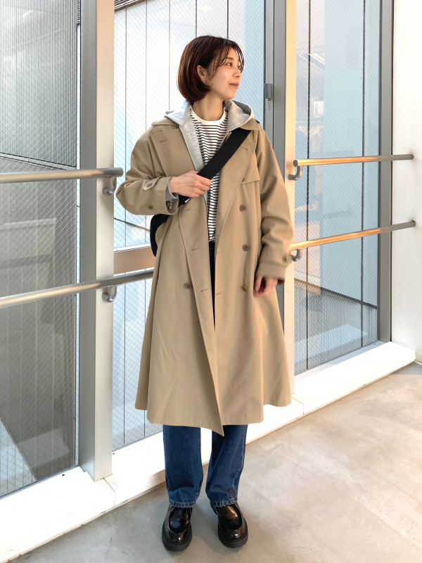 UNIQLO　◆　トレンチコート/リラックスフィット トレンチコート/リラックスフィット｜ユニクロの通販｜&mall（アンド