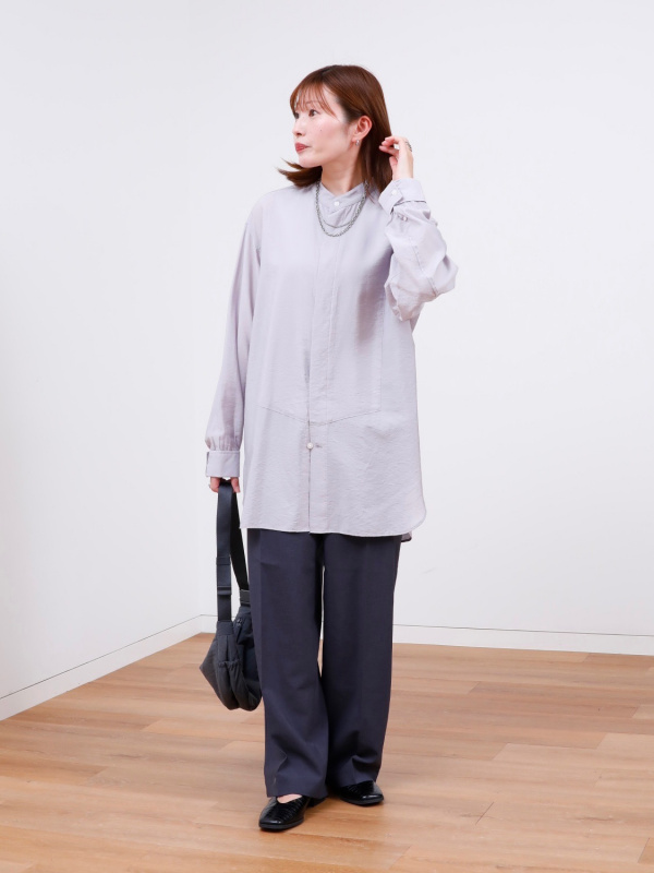 hw♡ページ UNIQLO（ユニクロ）の「ドレープタンクブラウス（シャツ/ブラウス
