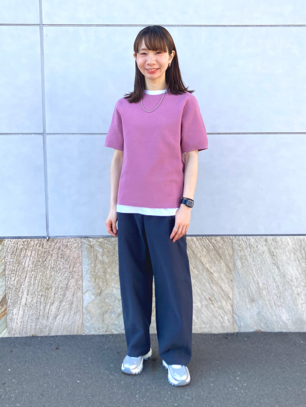 エアリズムシームレスボートネックロングT（半袖）、エアリズム