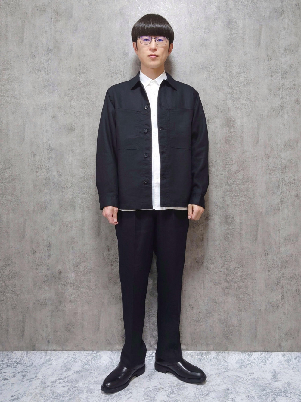 UNIQLO C プレミアムリネンシャツジャケット　M ブラック ユニクロ：C」の新作シャツジャケットに注目！ユニクロ2026年春夏