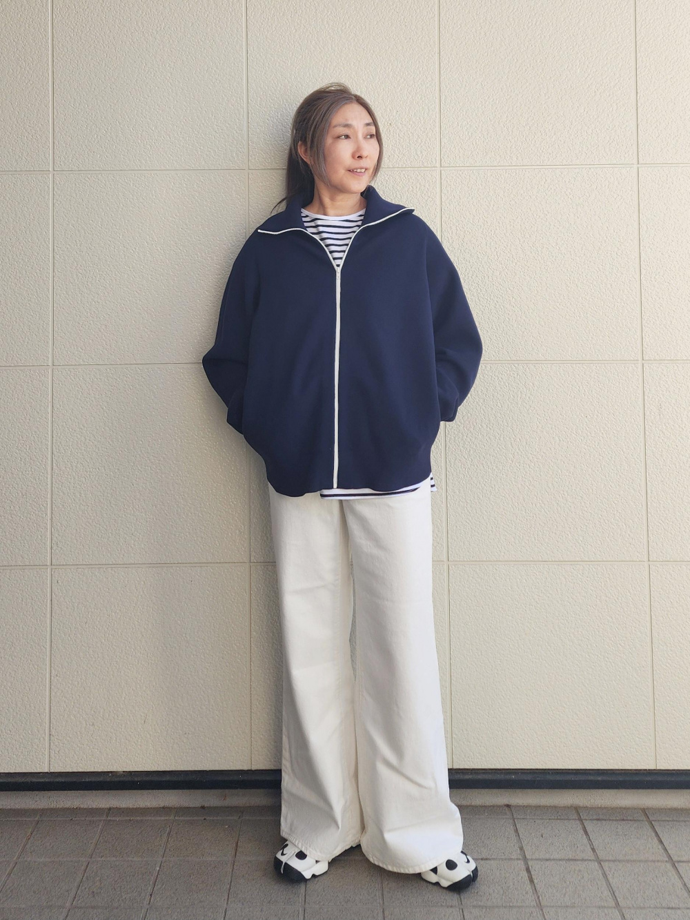 ミラノリブフルジップカーディガン ユニクロC ネイビー XXL ユニクロC ミラノリブフルジップカーディガン ネイビー XXL｜Yahoo