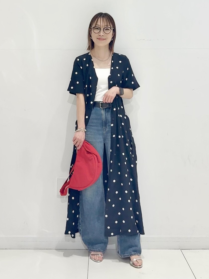 クルーネックTシャツ、感動ダブルジャケットリラックスフィット」の