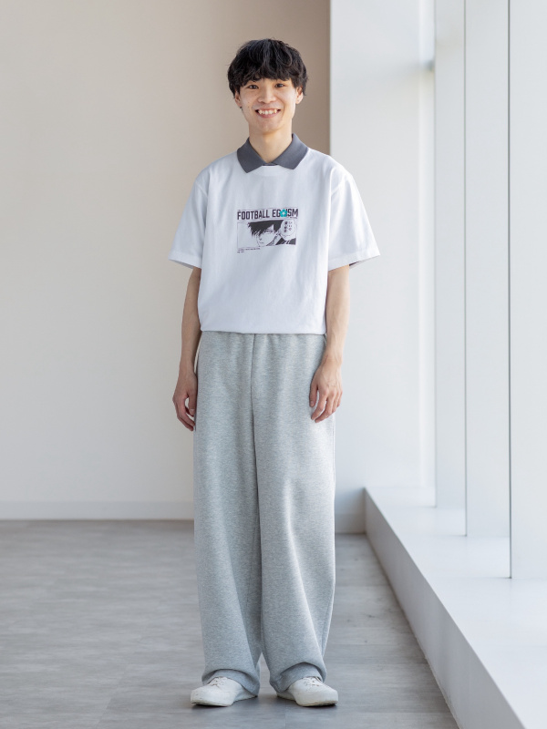 スウェットワイドパンツ、ブルーロック UTのコーディネート・着用
