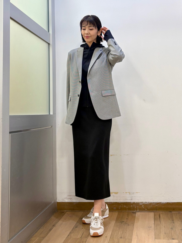 コットンブレンドブラタンクトップ、感動ジャケット/チドリの