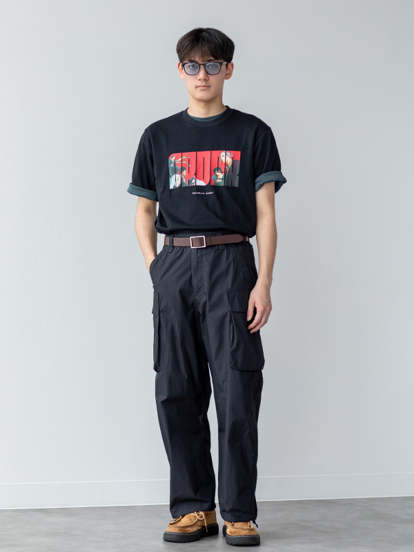 エアリズムコットンオーバーサイズTシャツ/5分袖、マンガUT 集英社創業