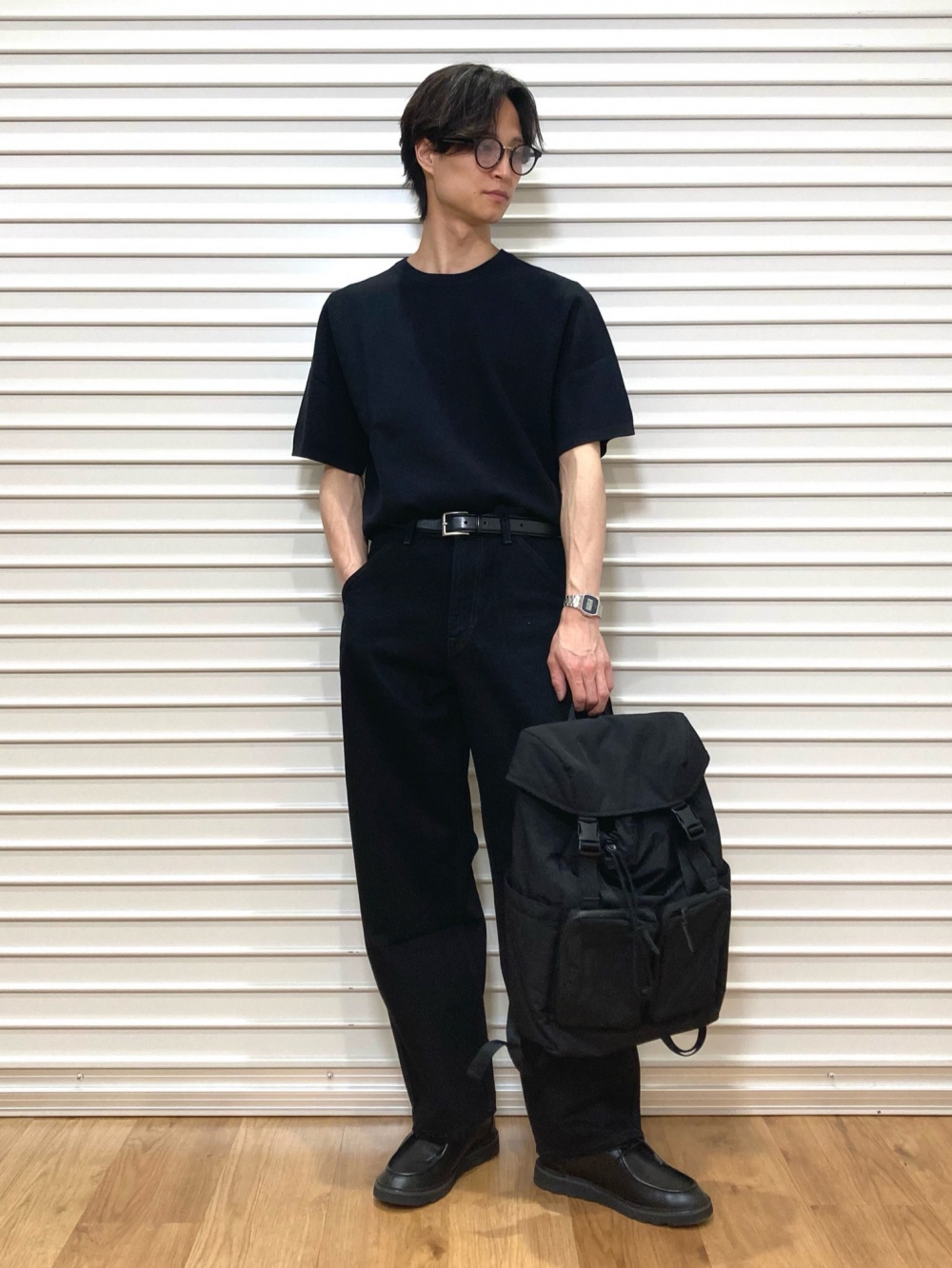 クルーネックTシャツ、ストレッチウールスリムジャケット/カスタム