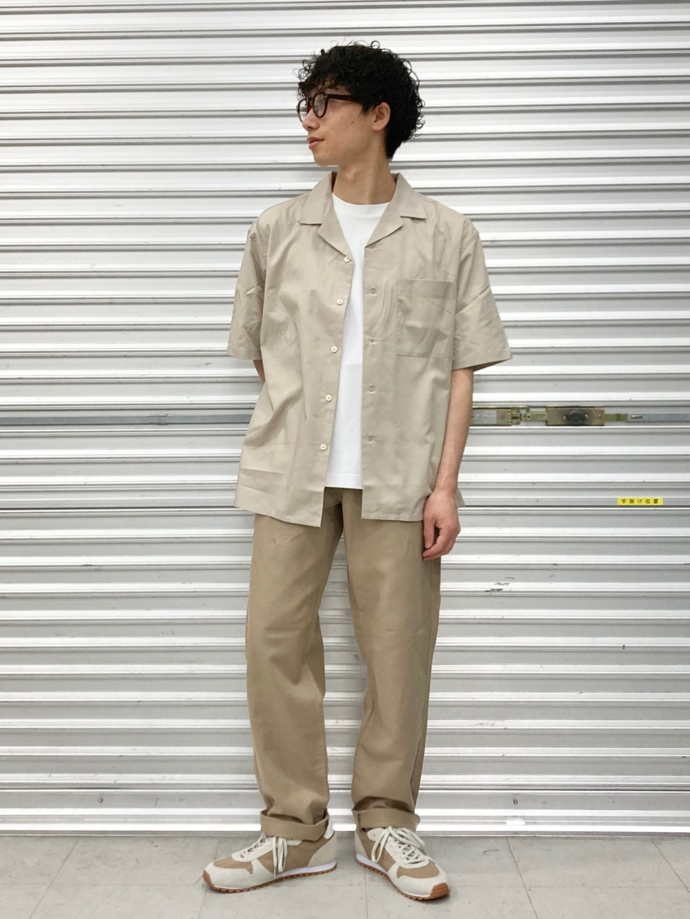 スウェットストレートパンツ、ミラノリブフルジップカーディガン」の