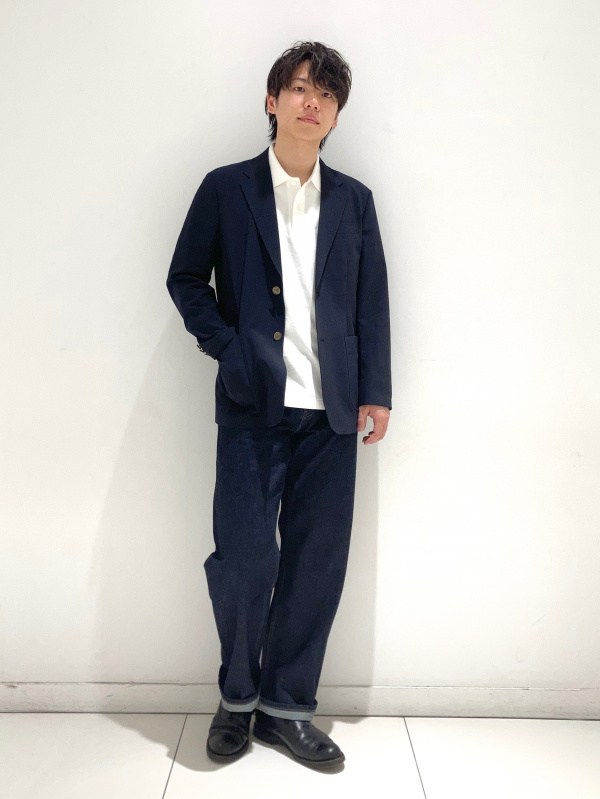 ユニクロ　＋Ｊ　ネイビー ブレザー スラックス セット ユニクロ ＋J ネイビー ブレザー スラックス セット ユニクロ ＋J