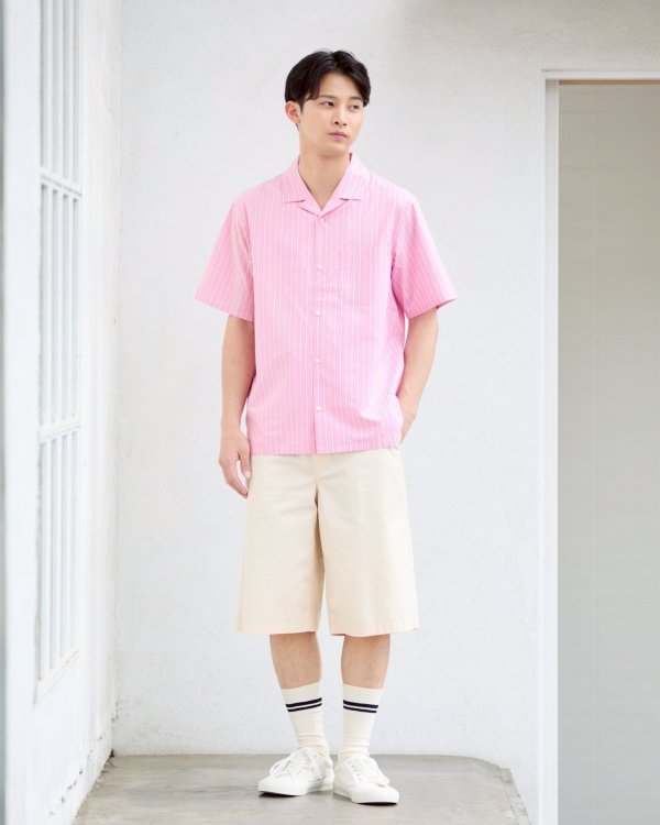 An outfit using SUPIMA® Cotton Oversized T-Shirt | Short Sleeve