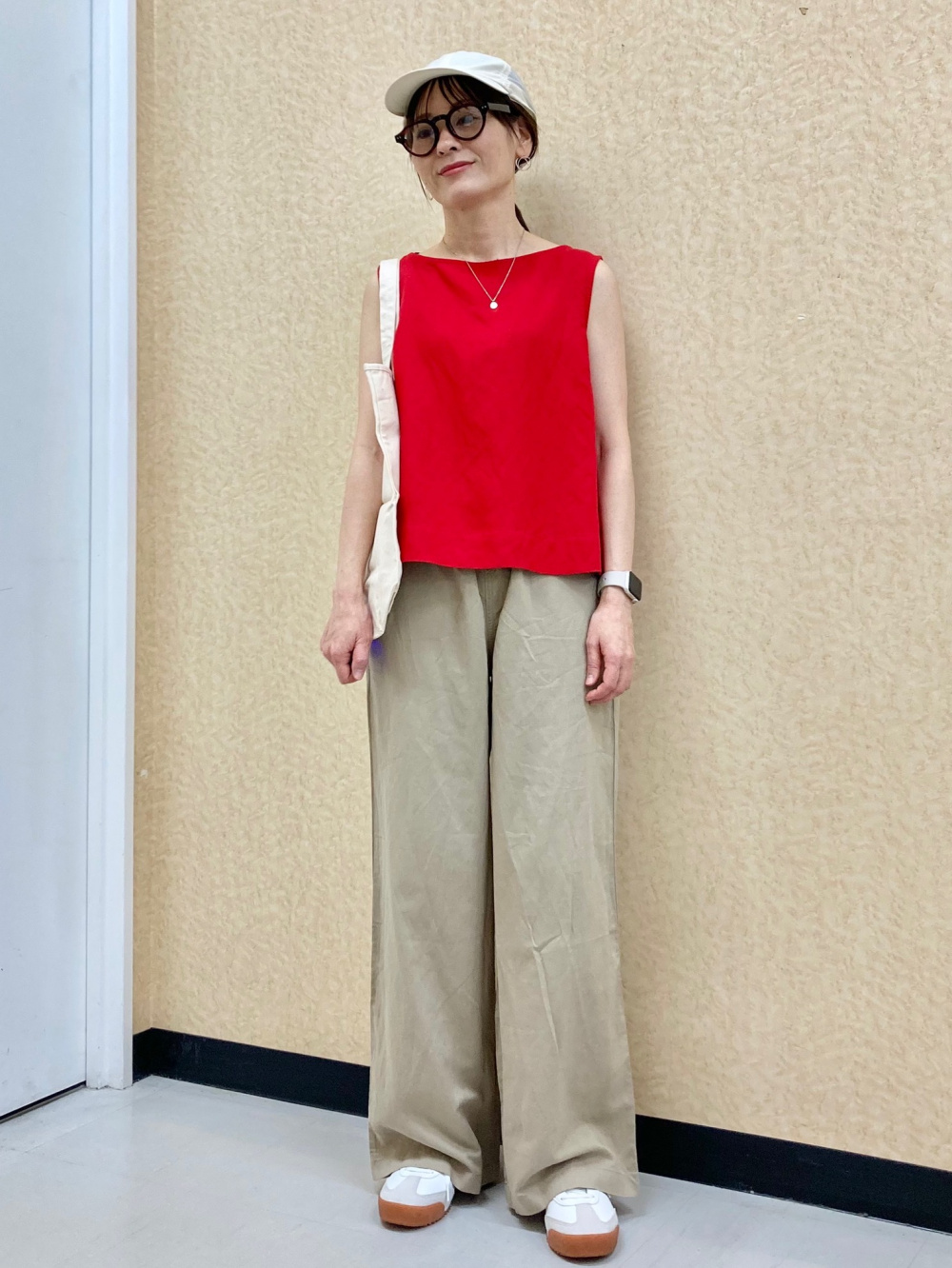 エアリズムリラックスVネックT/2way、エアリズムブラタンクトップ」の