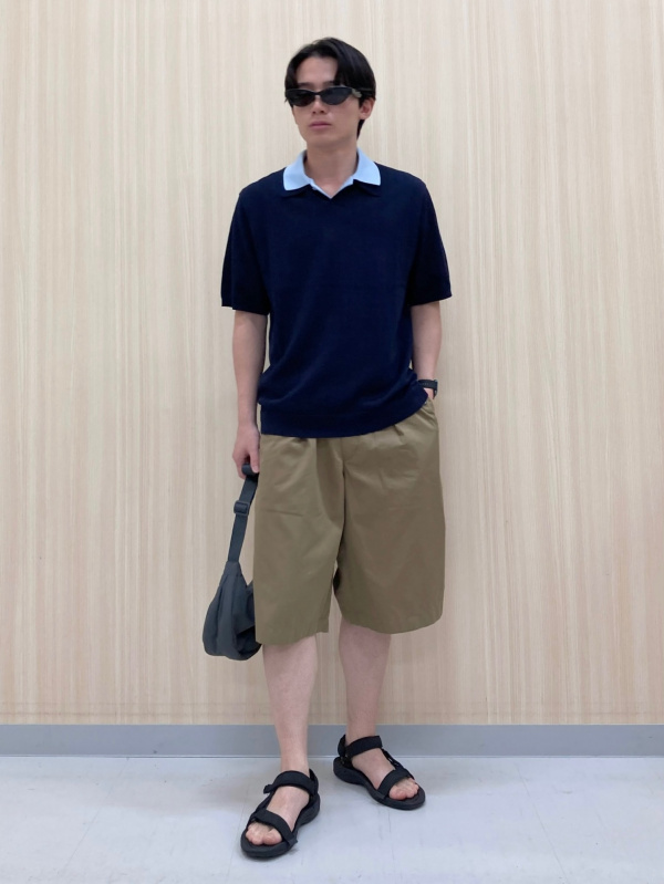 プレミアムリネンオーバーサイズシャツ、プレミアムリネンワイドパンツ