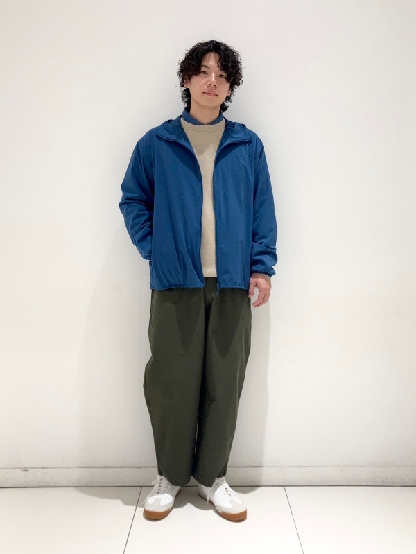 オックスフォードオーバーサイズシャツ、デニムシャツのコーディネート