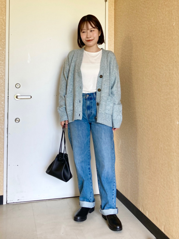 ソフトニットフリースクルーネックT、ダブルフェイスショートコート