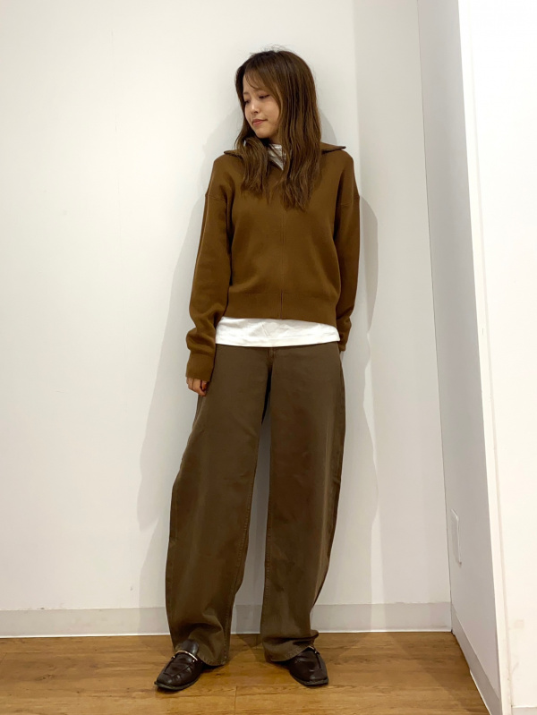 An outfit using Smooth Cotton Full Zip Cardigan and Slim Chino