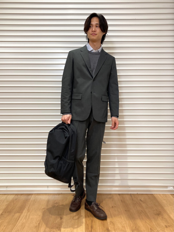 コ*ペ様 ユニクロ ダークグレー XL セットアップ 公式スタイリング | ユニクロ公式