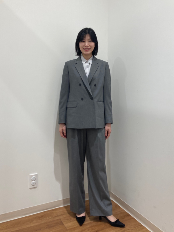 Uniqlo double breasted jacket hotsell