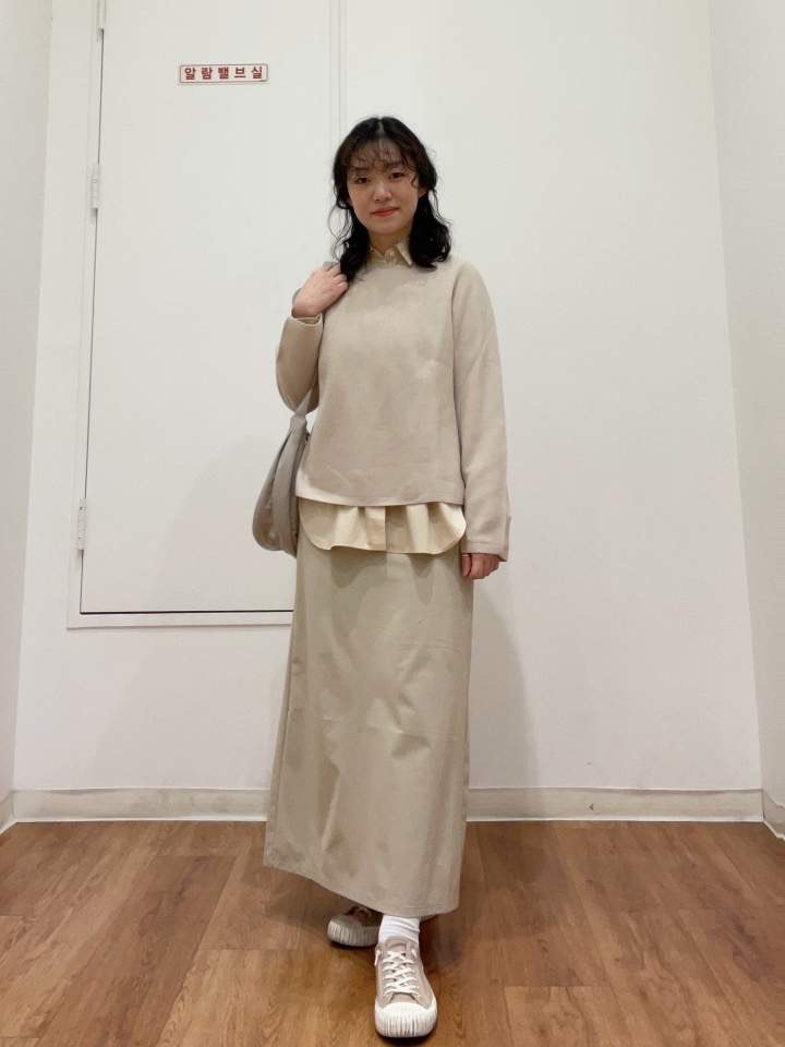 Check styling ideas for「Extra Fine Cotton Long Sleeve Shirt、Parachute Pants」